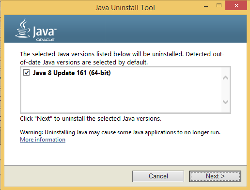 Clean up old Java versions and Install the latest
